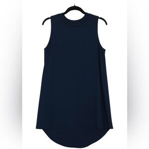 Coercion London Women’s Sleeveless High-Low Shift Dress – Size Large